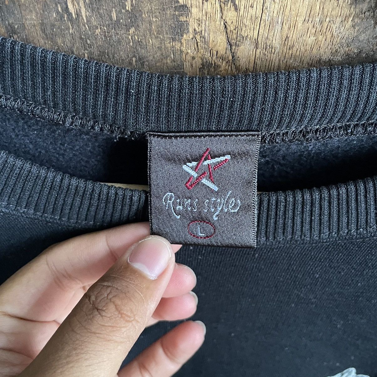 Japanese Brand × Vintage Vintage Tribal Cross Heaven Crewneck Size US L / EU 52-54 / 3 - 5 Thumbnail