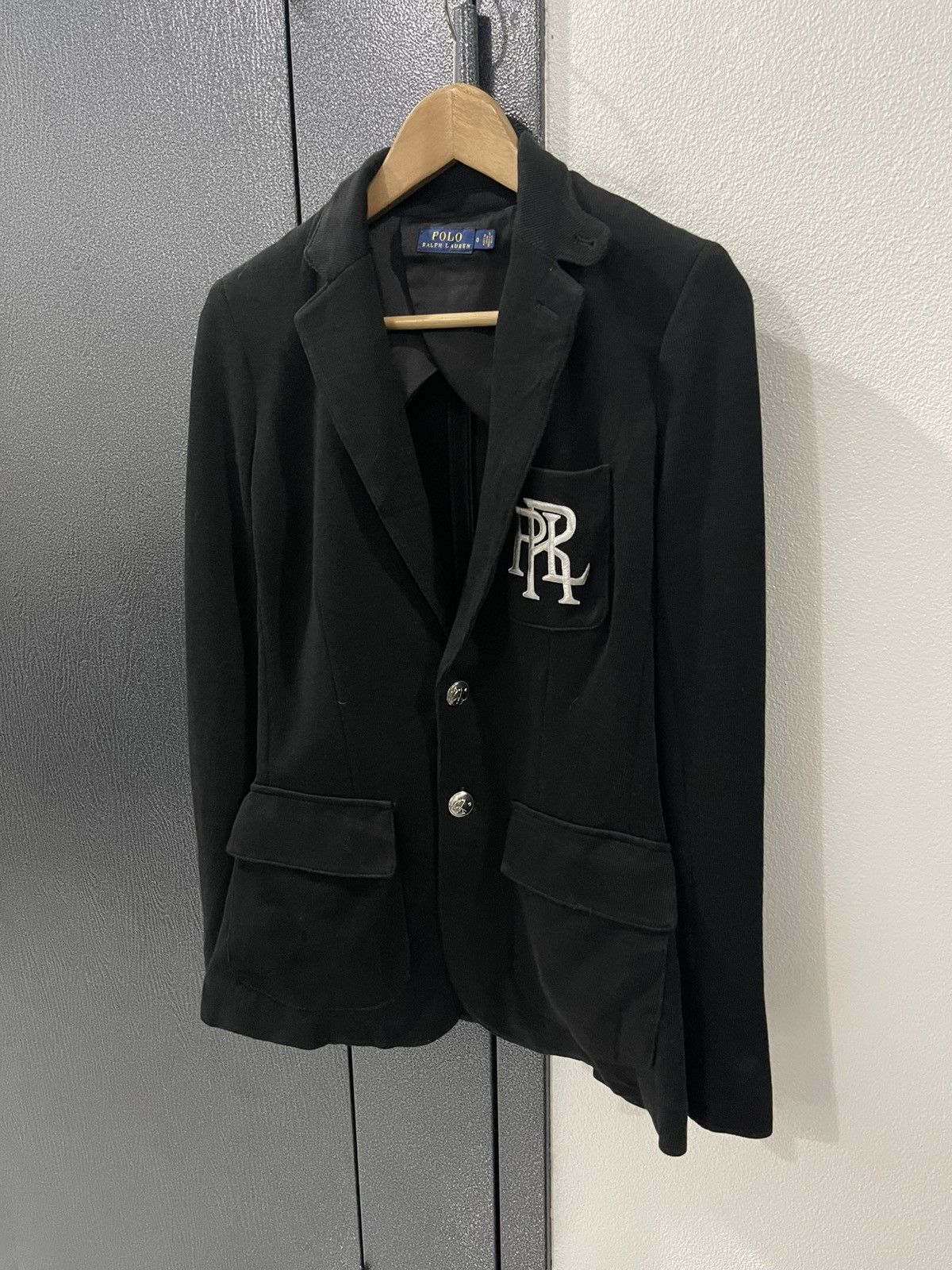 Polo Ralph Lauren Polo Ralph Lauren Embroidery Logo Black Blazer Size XS / US 0-2 / IT 36-38 - 2 Thumbnail