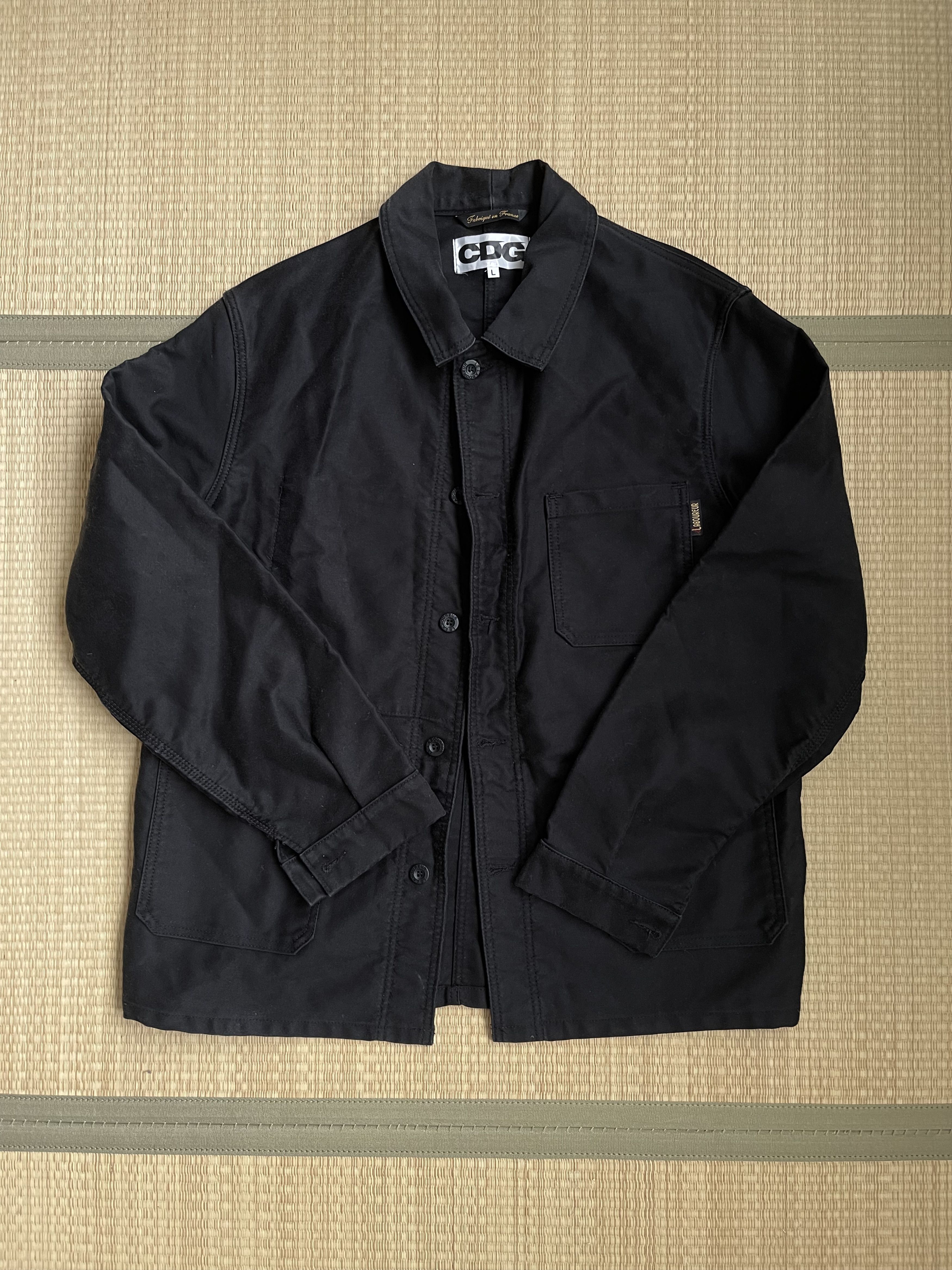 CDG LE LABOUREUR WORK JACKET LONG コート - ステンカラーコート