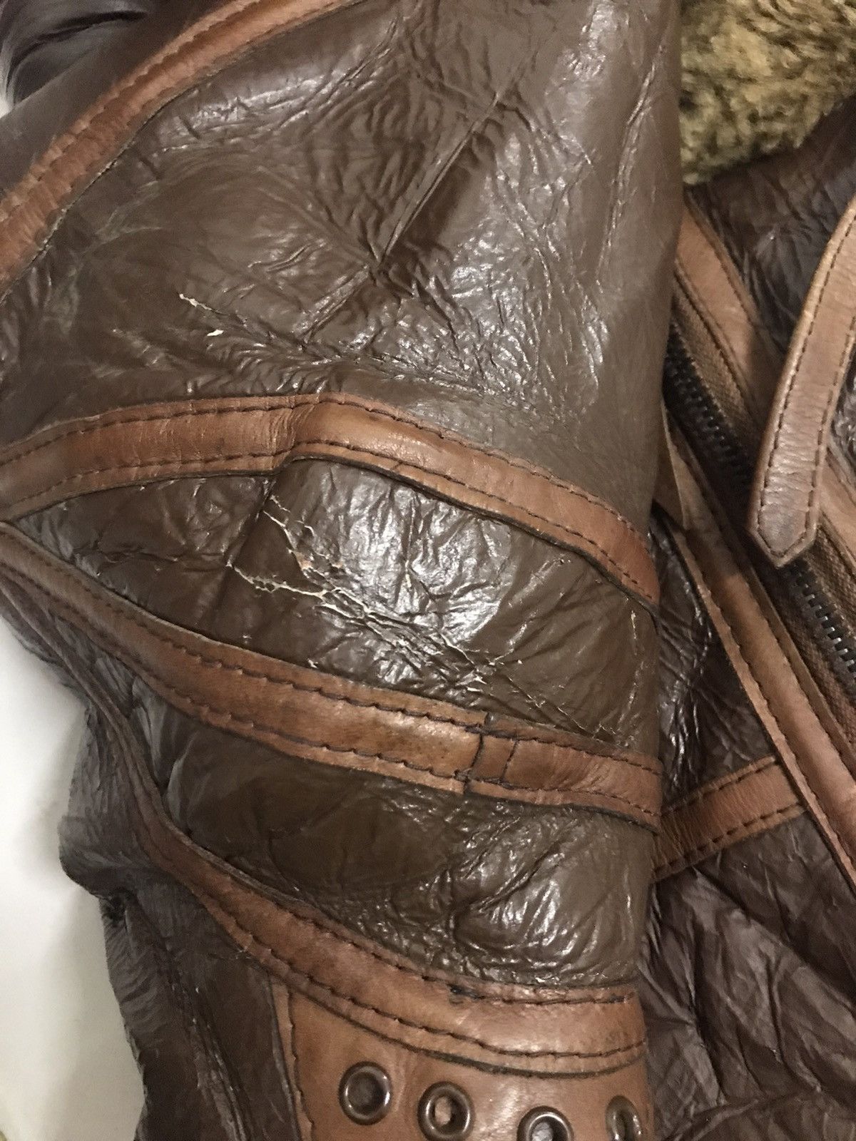 Aero Leathers True Vintage Aero Leather Sheepskin Flying Jacket Size US S / EU 44-46 / 1 - 14 Thumbnail