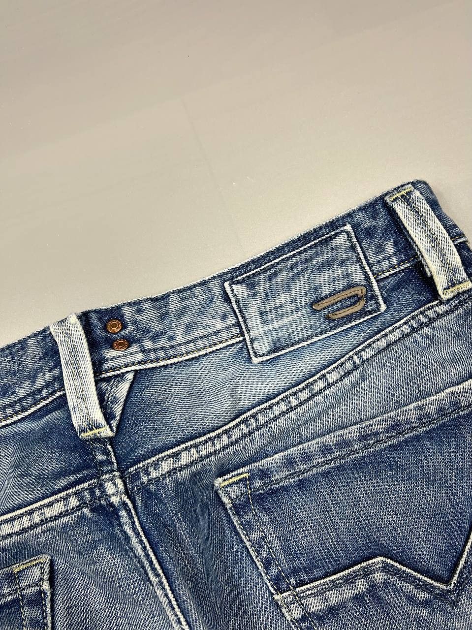 Diesel Vintage Diesel Jeans Distressed Faded Flared Wide Baggy Y2K Size US 34 / EU 50 - 13 Thumbnail
