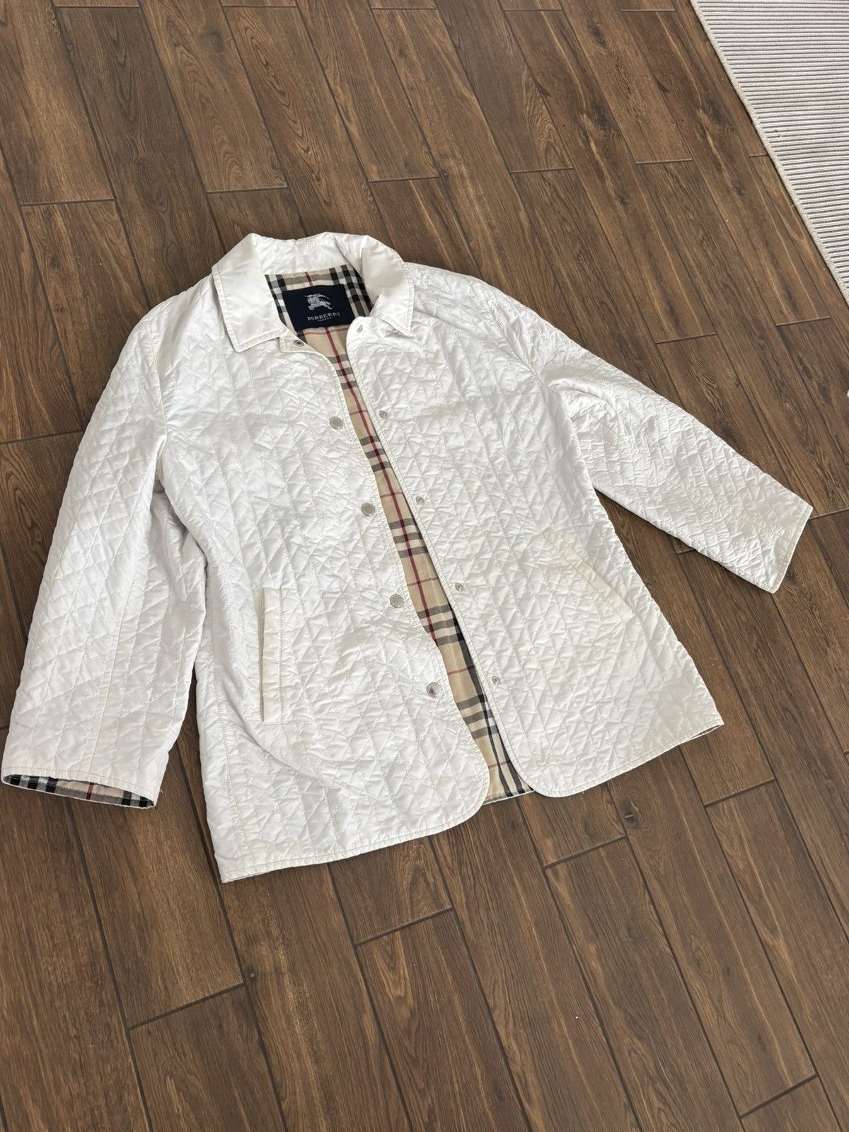 Burberry × Designer × Vintage Burberry quilted jacket Size M / US 6-8 / IT 42-44 - 3 Thumbnail
