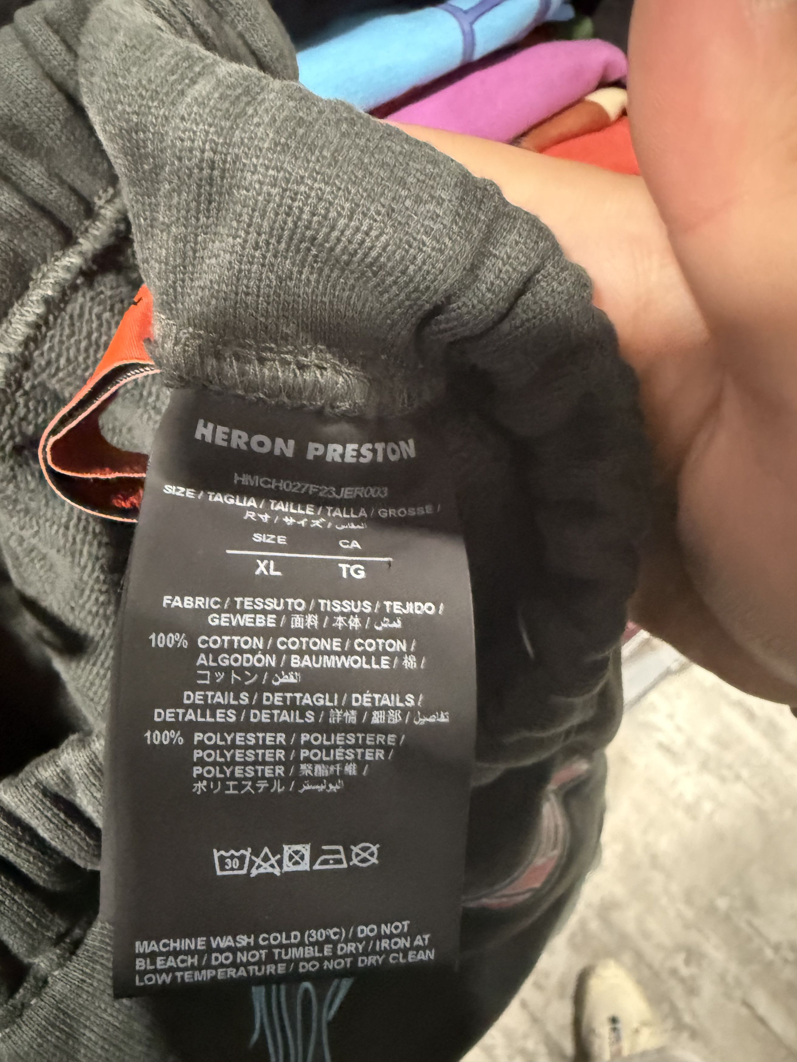 Heron Preston Heron Preston S.T.F.U sweatpants Size US XL / EU 56 / 4 - 5 Thumbnail