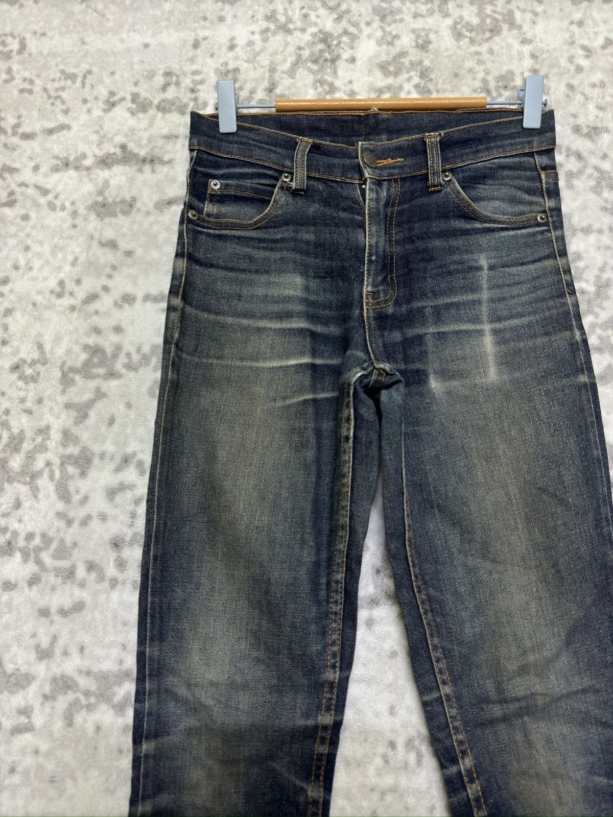 Cheap Monday CHEAP MONDAY Tight Original Wash Distressed Skinny Jeans Size US 26 / EU 42 - 4 Thumbnail