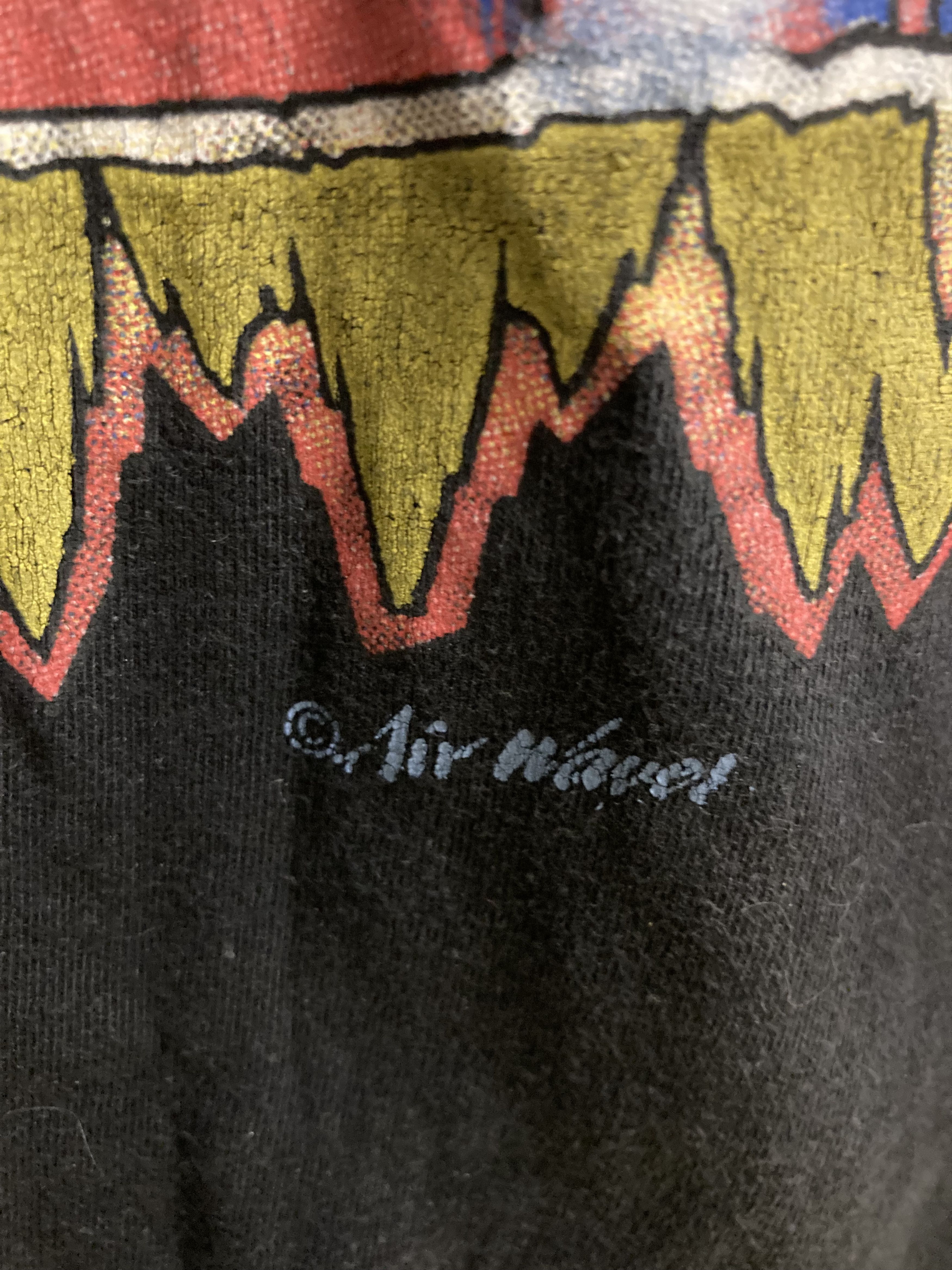 Vintage Vintage I Am Your Worst Nightmare Artwork By Air Waves T Size US S / EU 44-46 / 1 - 6 Thumbnail