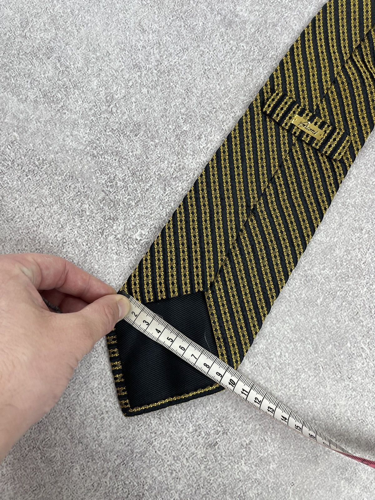 Brioni × Vintage Vintage Brioni Silk Tie Size ONE SIZE - 10 Thumbnail