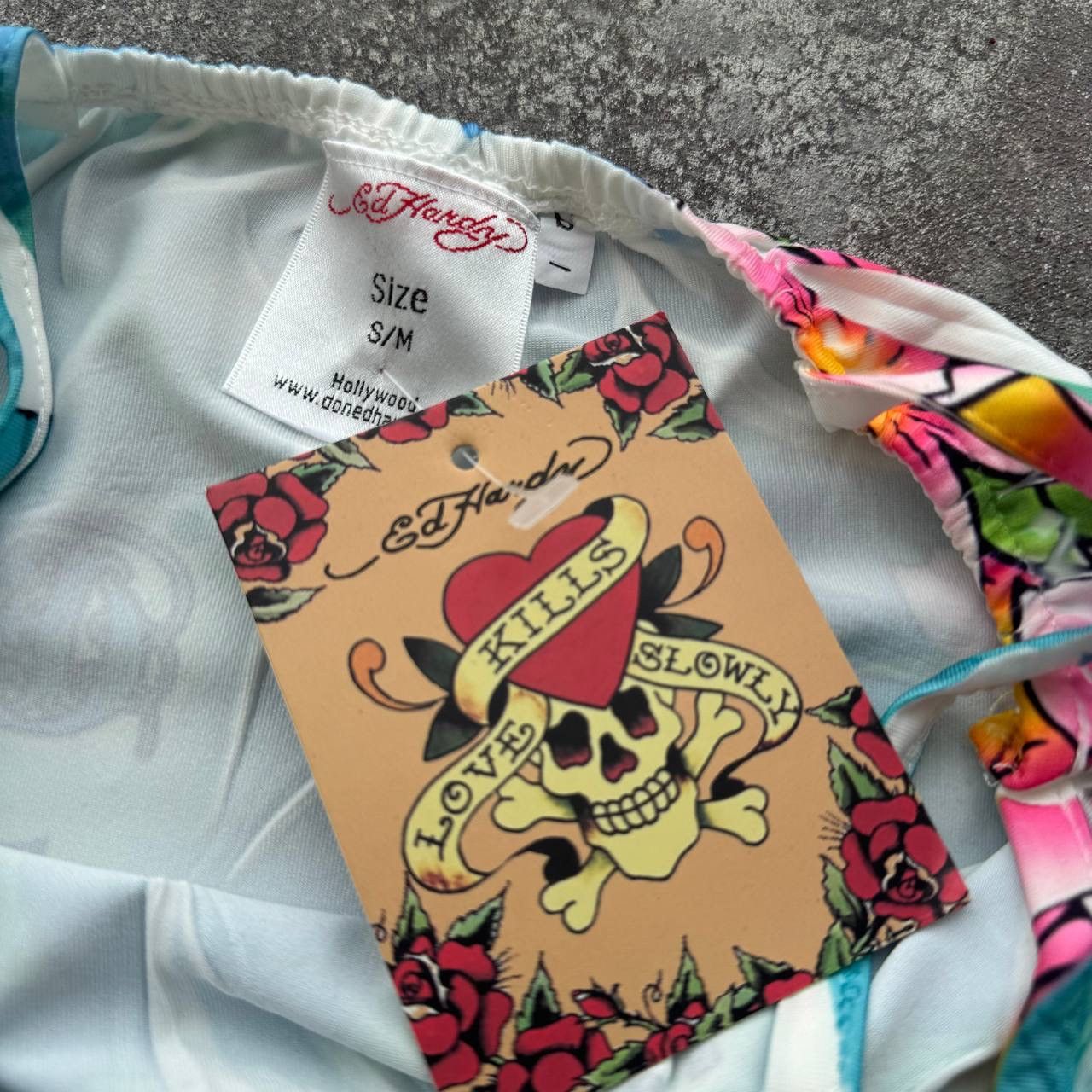 Ed Hardy Ed Hardy by Christian Audigier Y2K Era Dress Size M / US 6-8 / IT 42-44 - 11 Thumbnail