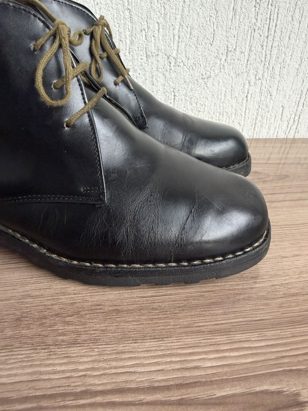 Paraboot chukka boots with wool lining Size US 9 / EU 42 - 4 Thumbnail