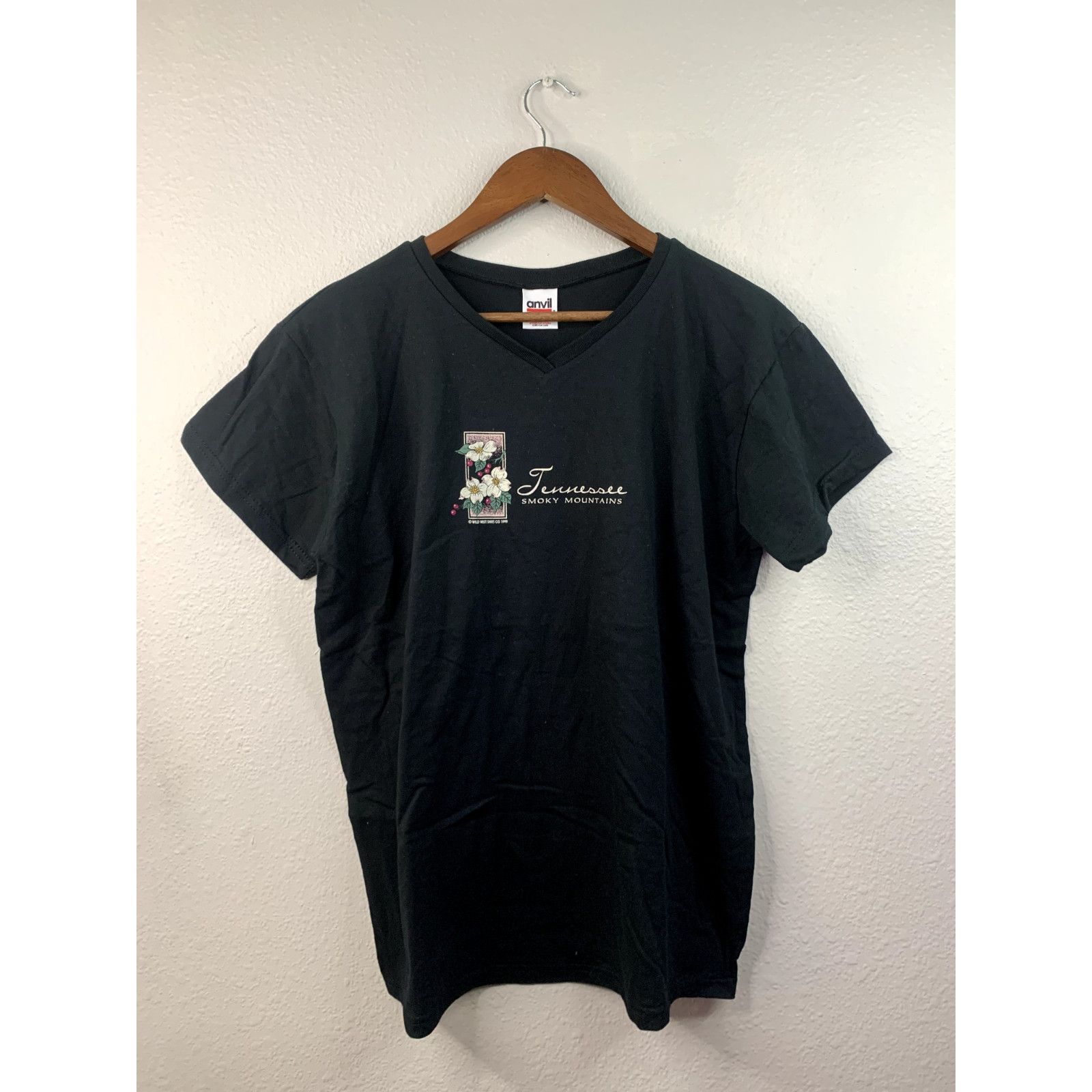 Anvil Vintage Womens Tennessee Smoky Shirt Anvil T-shirt 1999 VTG Size L / US 10 / IT 46 - 1 Thumbnail