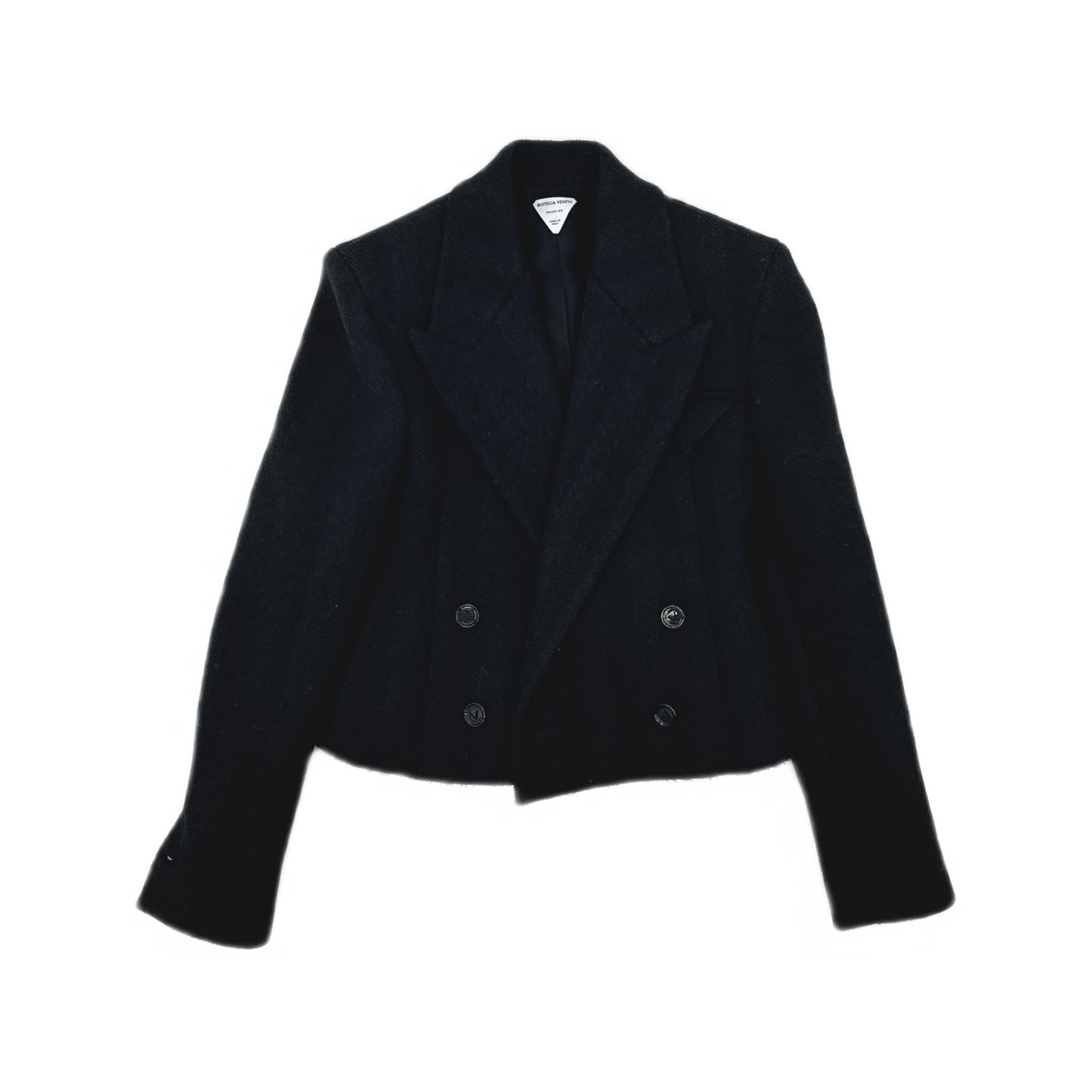Bottega Veneta Bottega Veneta Double Breasted Wool Blazer Size 34 Size XXS / US 00 / IT 34 - 1 Thumbnail