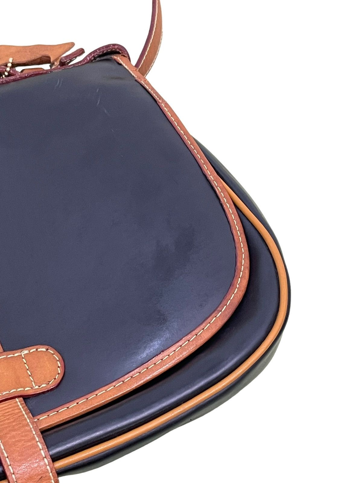 Genuine Leather Full Leather Patina Vtg Alice Italy Shoulder Bag 2🟩 Size ONE SIZE - 16 Thumbnail