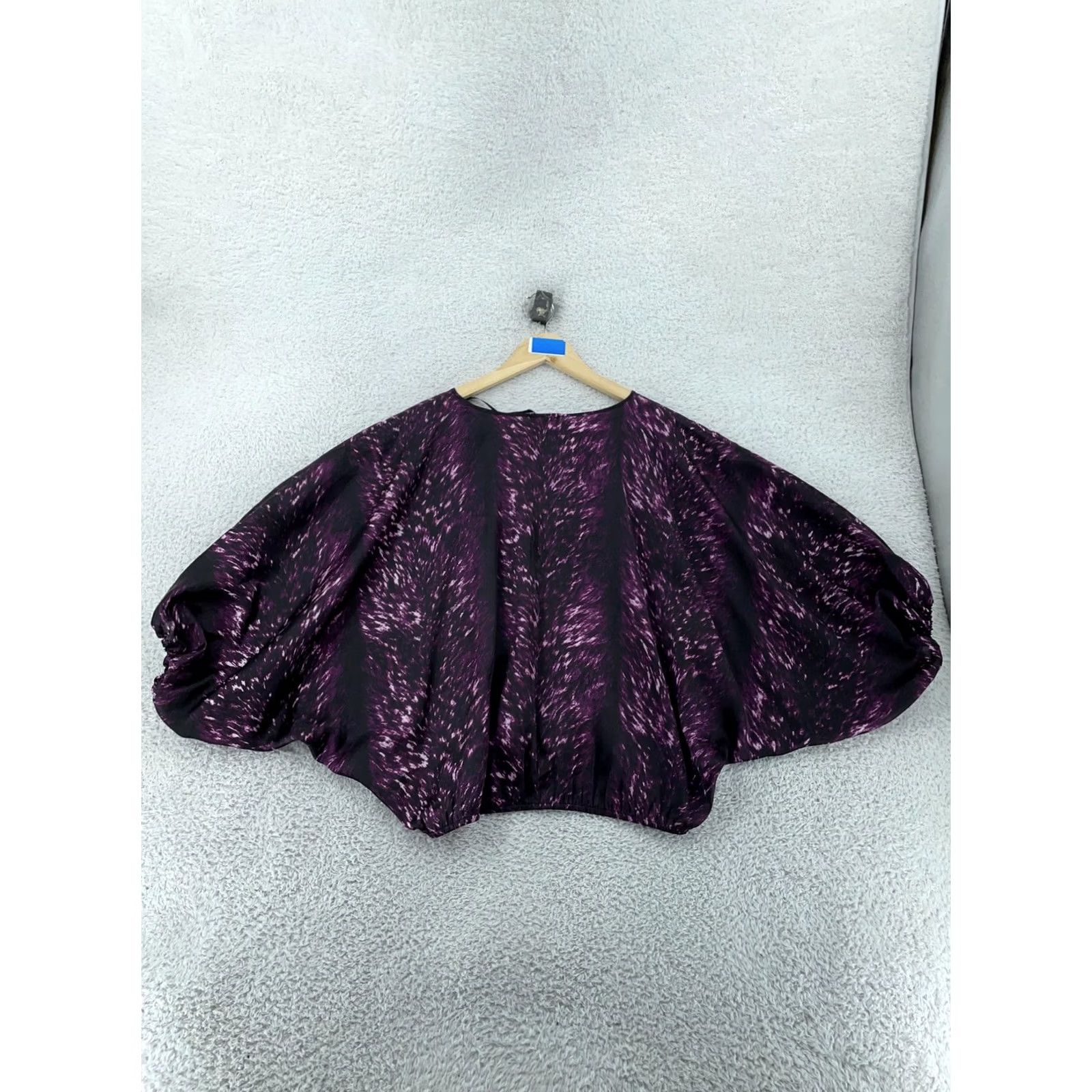 Vince Camuto Vince Camuto Blouse Top Women's Small Dolman Sleeve Purple Sweet Plum Dolman Sleeve Shirt Womens Small Purple Casual Travel Regular Womens Size S / US 4 / IT 40 - 2 Thumbnail