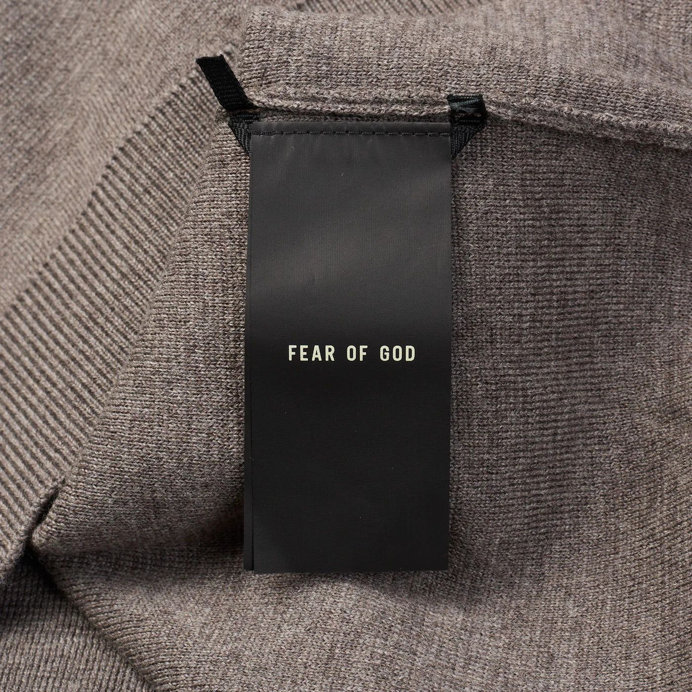 Fear of God FEAR OF GOD Gray Virgin Wool Knit Turtleneck Sweater Size US L / EU 52-54 / 3 - 7 Thumbnail