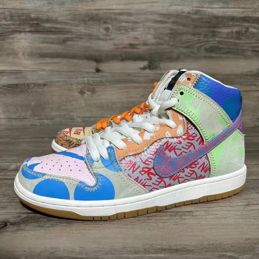 Nike Nike Dunk High SB Graffiti Colorful Panda Size US 10 / EU 43 - 1 Thumbnail