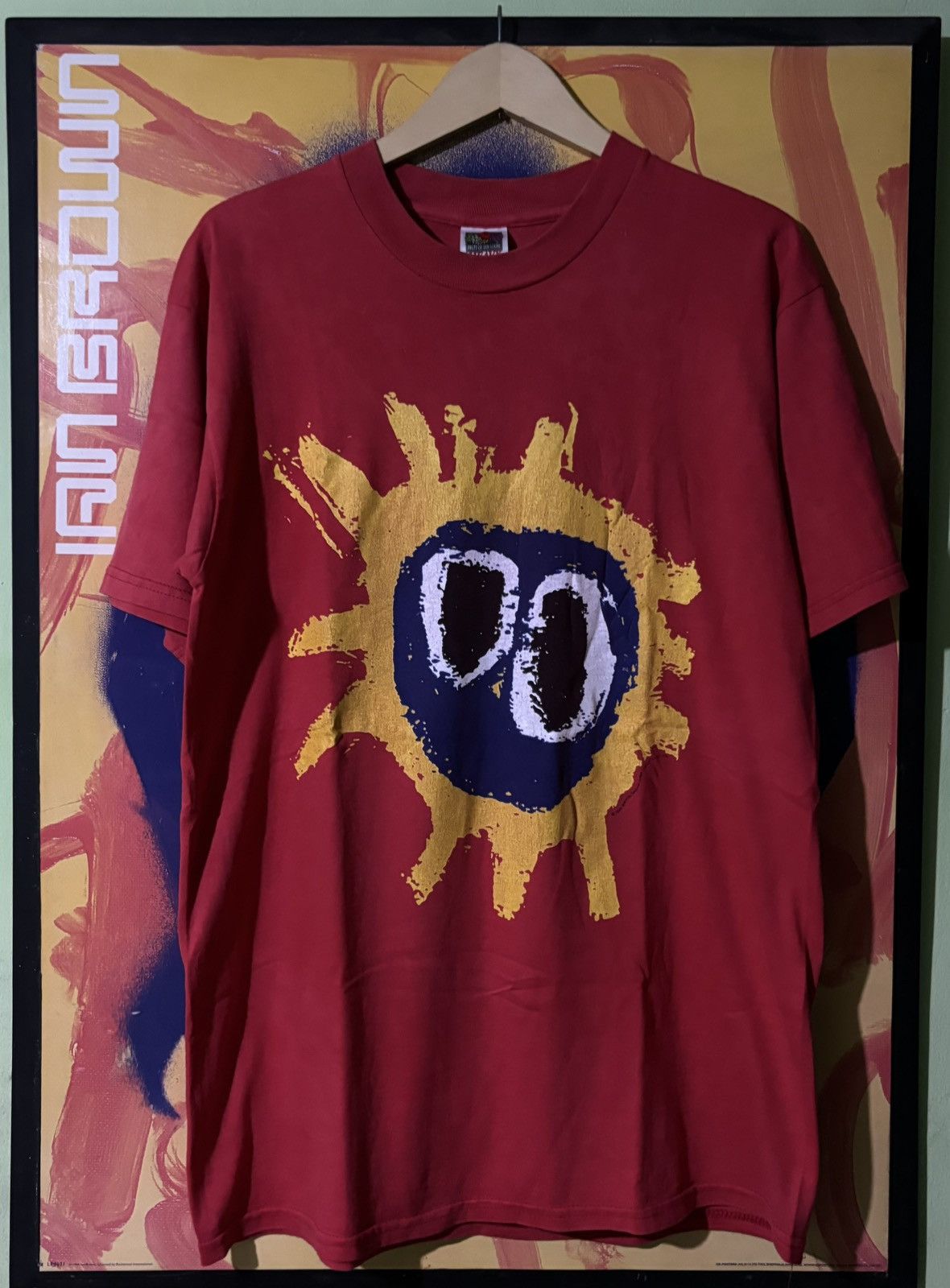 Band Tees Vintage 90s Primal Scream shirt Oasis Radiohead The Smiths Size US L / EU 52-54 / 3 - 1 Thumbnail