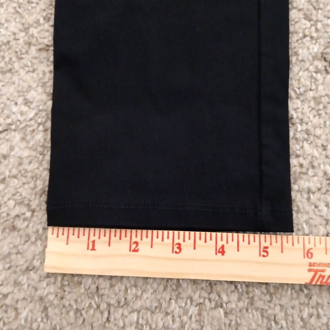 Vintage 89th & Madison Jegging Pants Womens Size 0 Black Pockets Straight Leg 27x29 Mid Rise Nylon Rayon Spandex Size 25" / US 0 / IT 36 - 7 Thumbnail