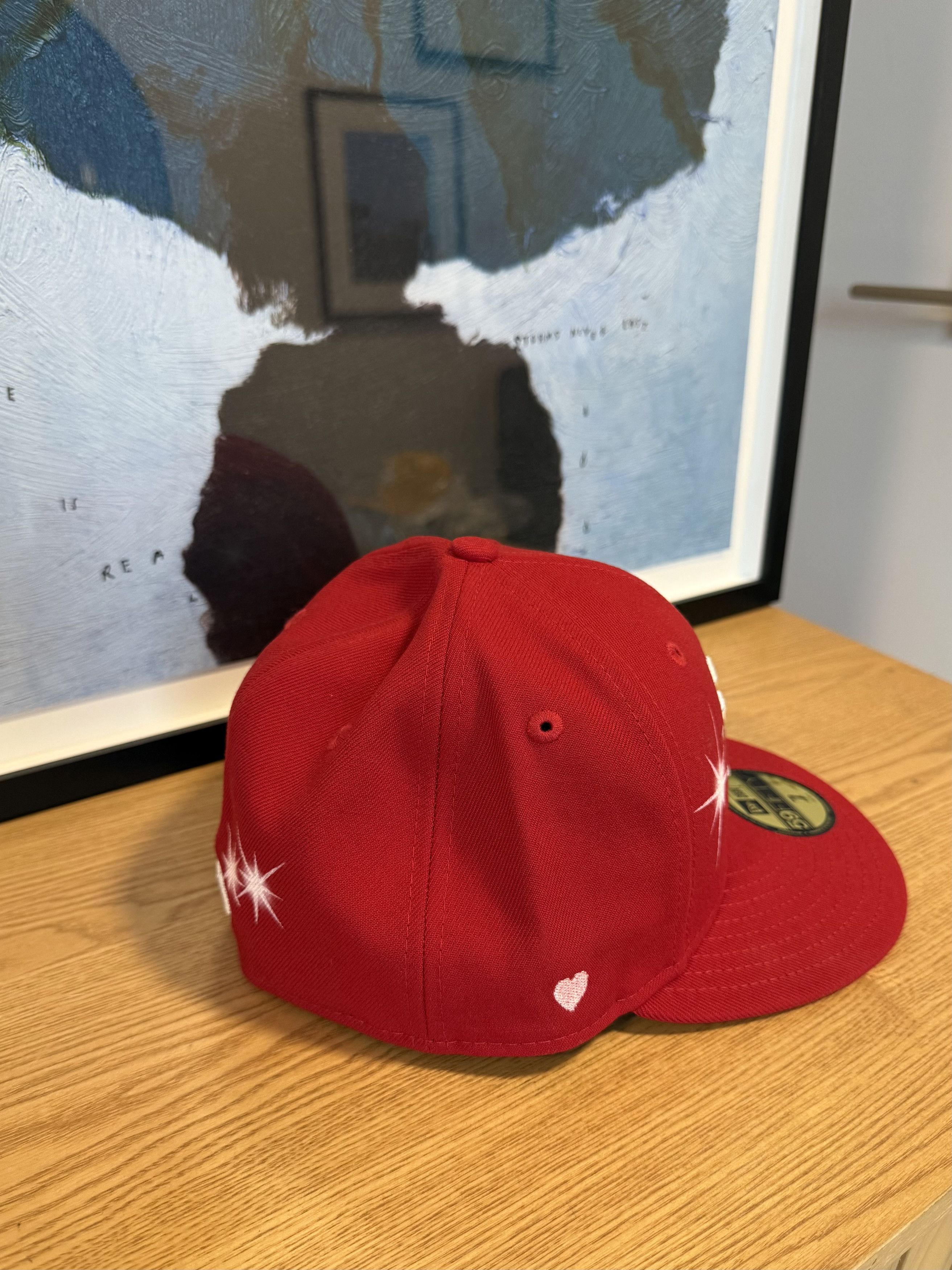 ay el ay en New Era x Ay El Ay En Red Valentines Day Hat - 7 Size ONE SIZE - 2 Thumbnail