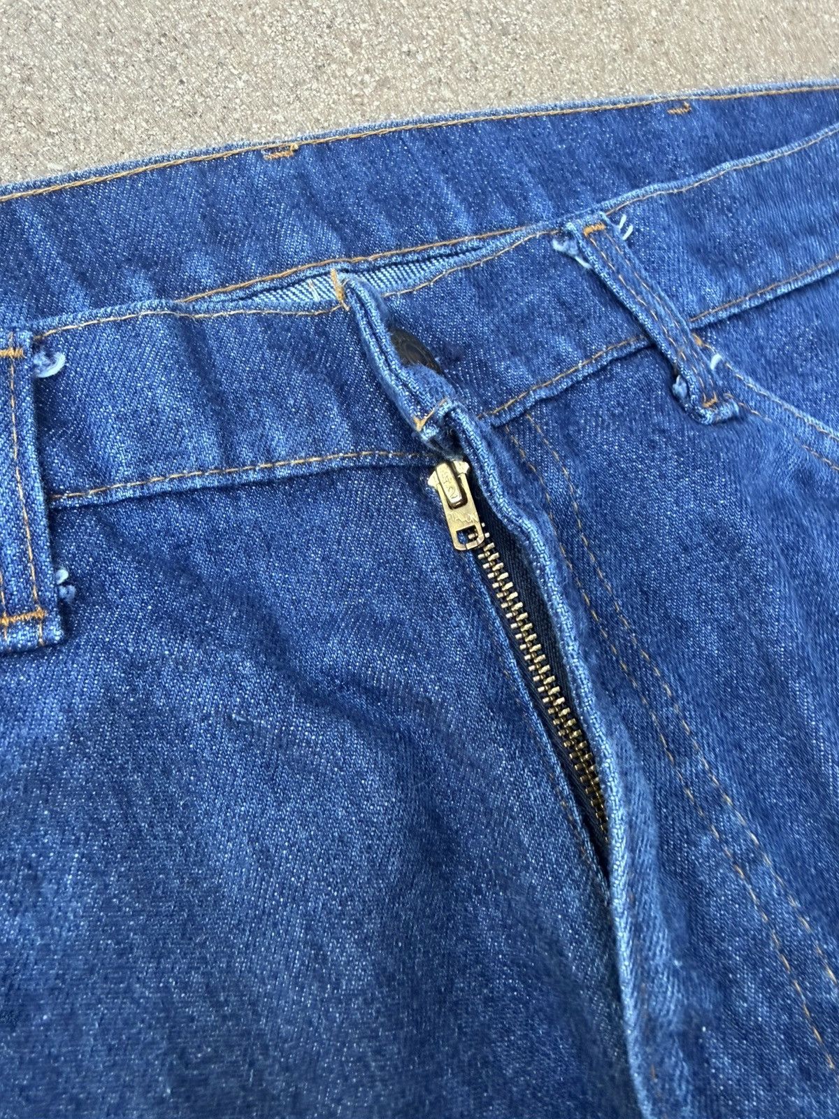 Levi's Vtg 70’s Levi’s 646 Orange Tab Bellbottom Flare Jeans 34x28 Size US 34 / EU 50 - 5 Thumbnail