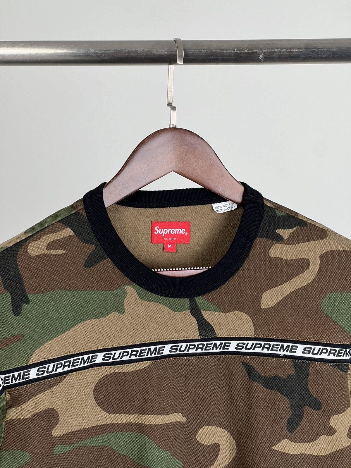 Supreme Camo ls tee M Size US M / EU 48-50 / 2 - 2 Thumbnail