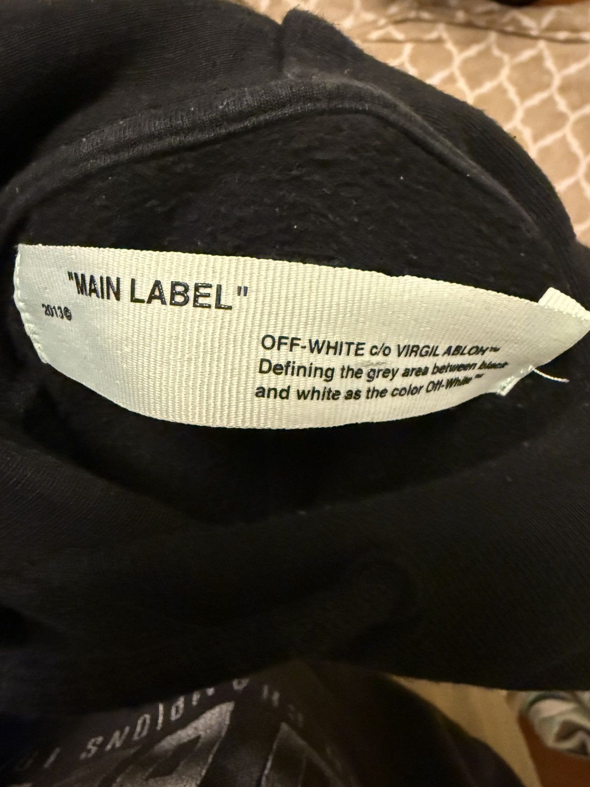 Off-White Off-White Main Label 2013 Hoodie Size US M / EU 48-50 / 2 - 4 Thumbnail