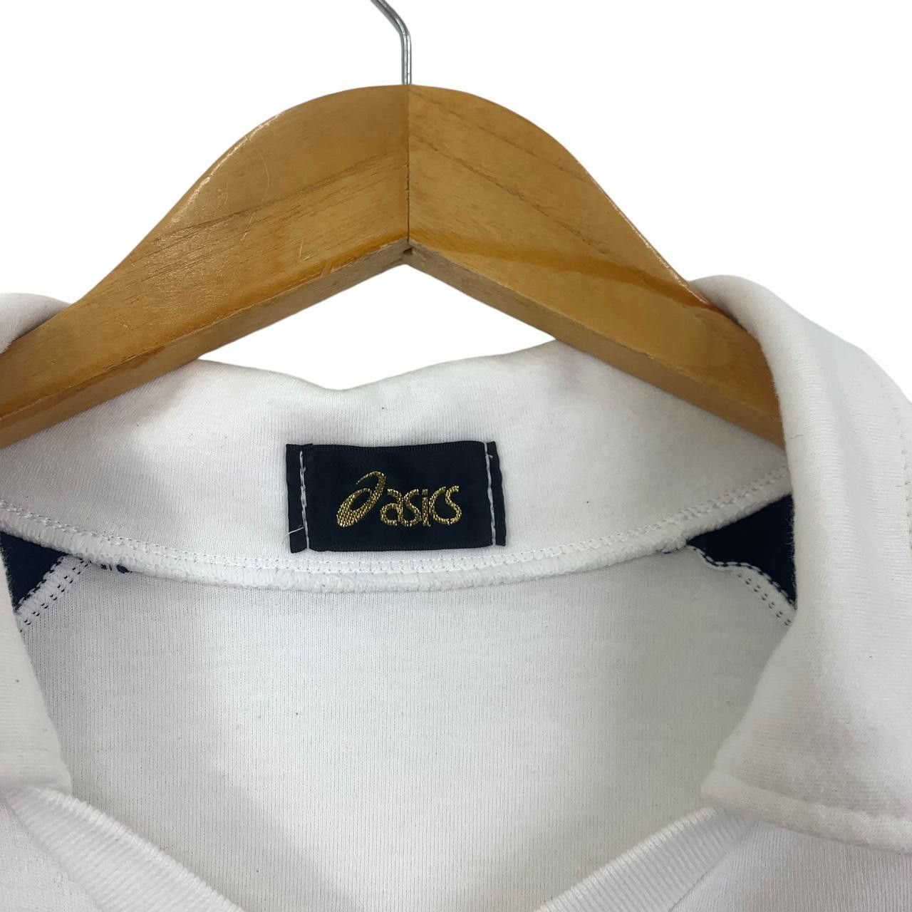 Vintage Vintage 90’ ASICS JAPAN NITTAI Basketball Jersey Tee Shirt Size US L / EU 52-54 / 3 - 3 Thumbnail