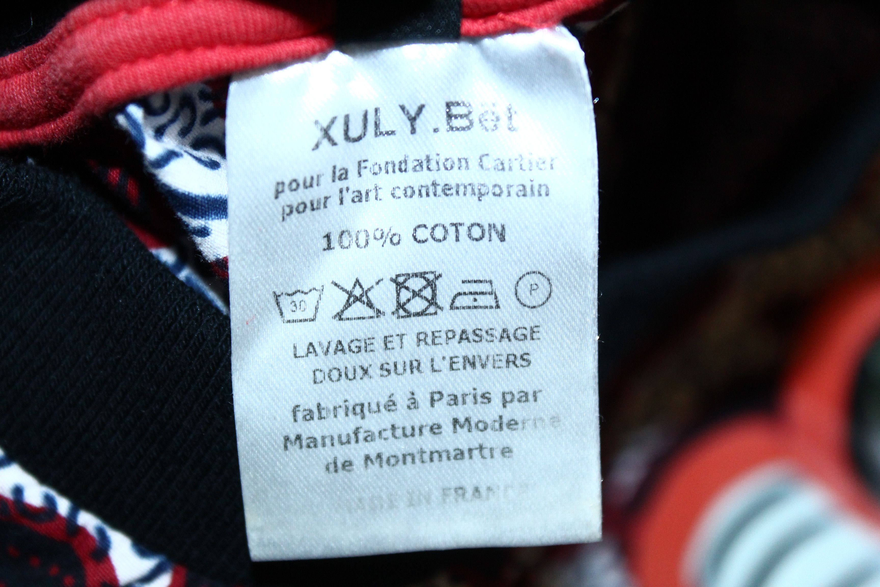 Japanese Brand GRAIL💥XULY.Bët pour la Fondation Cartier capsule collection Size US M / EU 48-50 / 2 - 5 Thumbnail