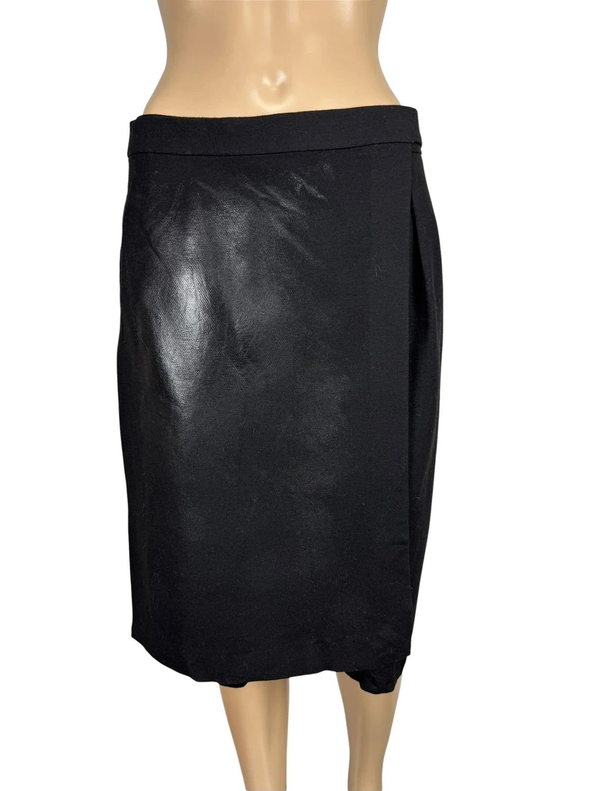 Masnada Masnada Shorts Skirt Waxed Wool size D36 F38 Size 28" / US 6 / IT 42 - 3 Thumbnail