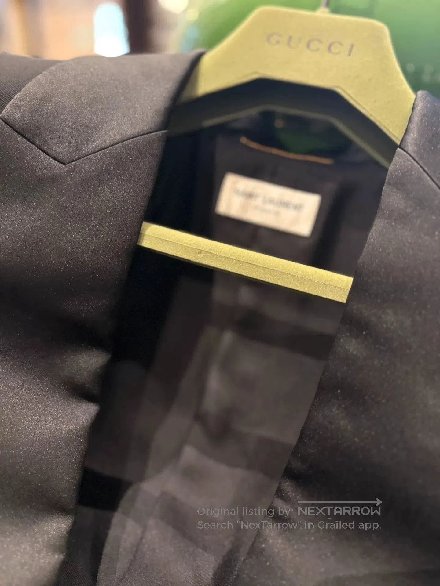 Saint Laurent Paris Saint Laurent Black Blazer Dress. Size M / US 6-8 / IT 42-44 - 3 Thumbnail