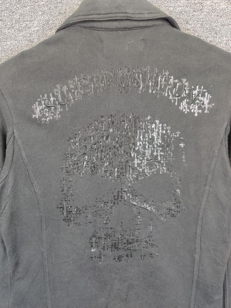 Japanese Brand Vintage Gavari A Double Collar Skull Bikers Style Jacket Size US M / EU 48-50 / 2 - 2 Thumbnail
