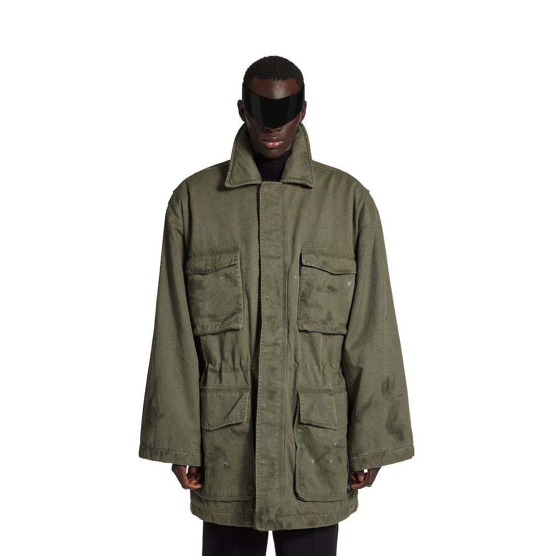 Balenciaga disproportionate parka Size US XXL / EU 58 / 5 - 1 Thumbnail