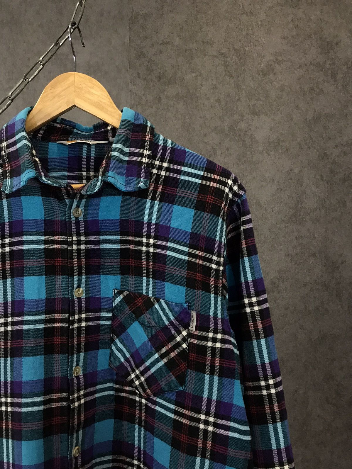 Carhartt Carhartt vintage outdoor flannel shirt Size US M / EU 48-50 / 2 - 2 Thumbnail