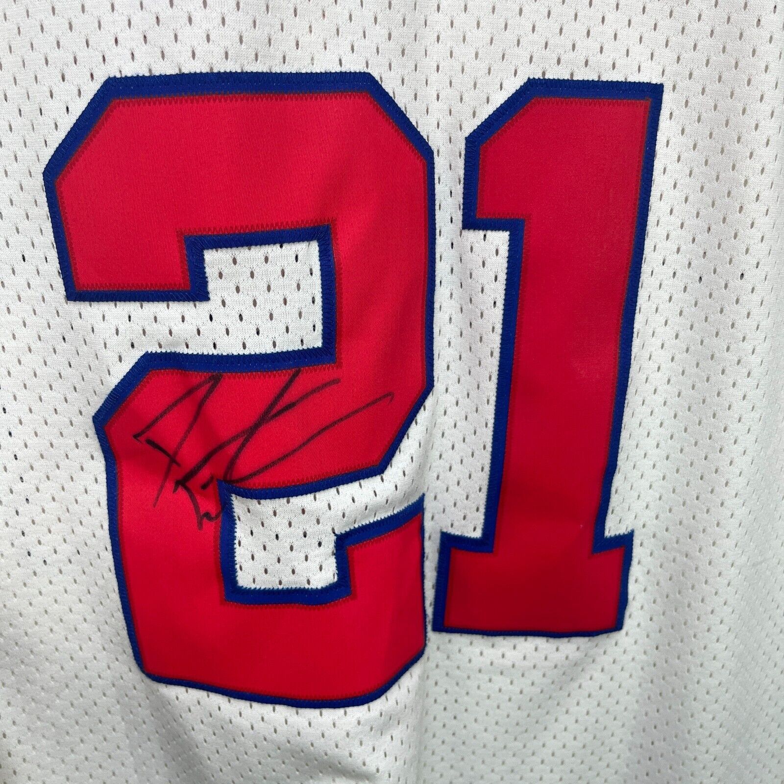 Nike × Vintage Vintage Los Angeles Clippers DariusMiles Nike 3XL Signed NBA Size US XXL / EU 58 / 5 - 11 Thumbnail
