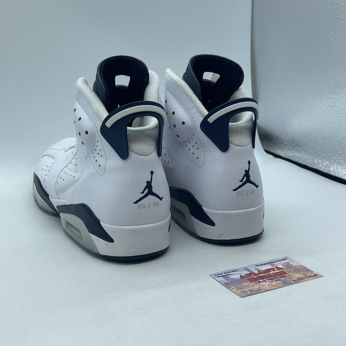 Jordan Brand Air Jordan 6 midnight navy Size US 12 / EU 45 - 4 Thumbnail