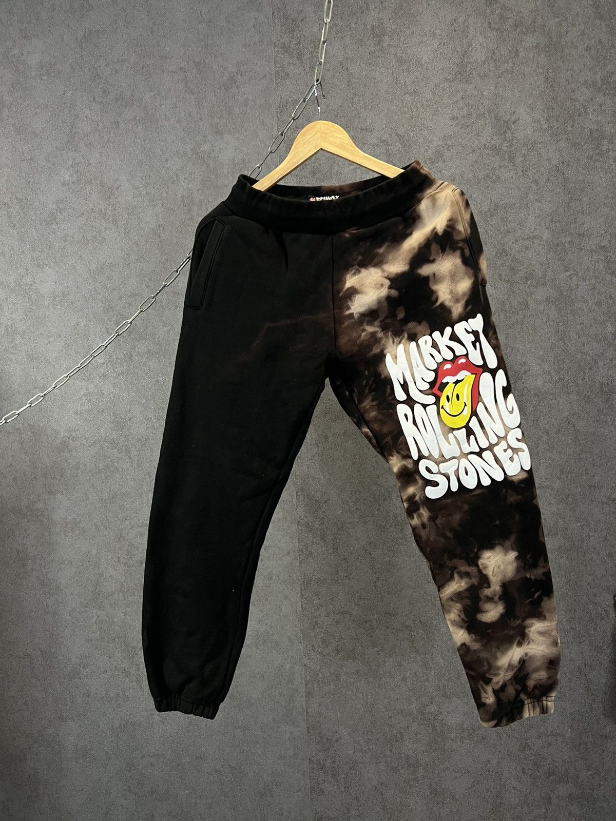 Market Market x The Rolling Stones sweatpants Size US 30 / EU 46 - 1 Thumbnail