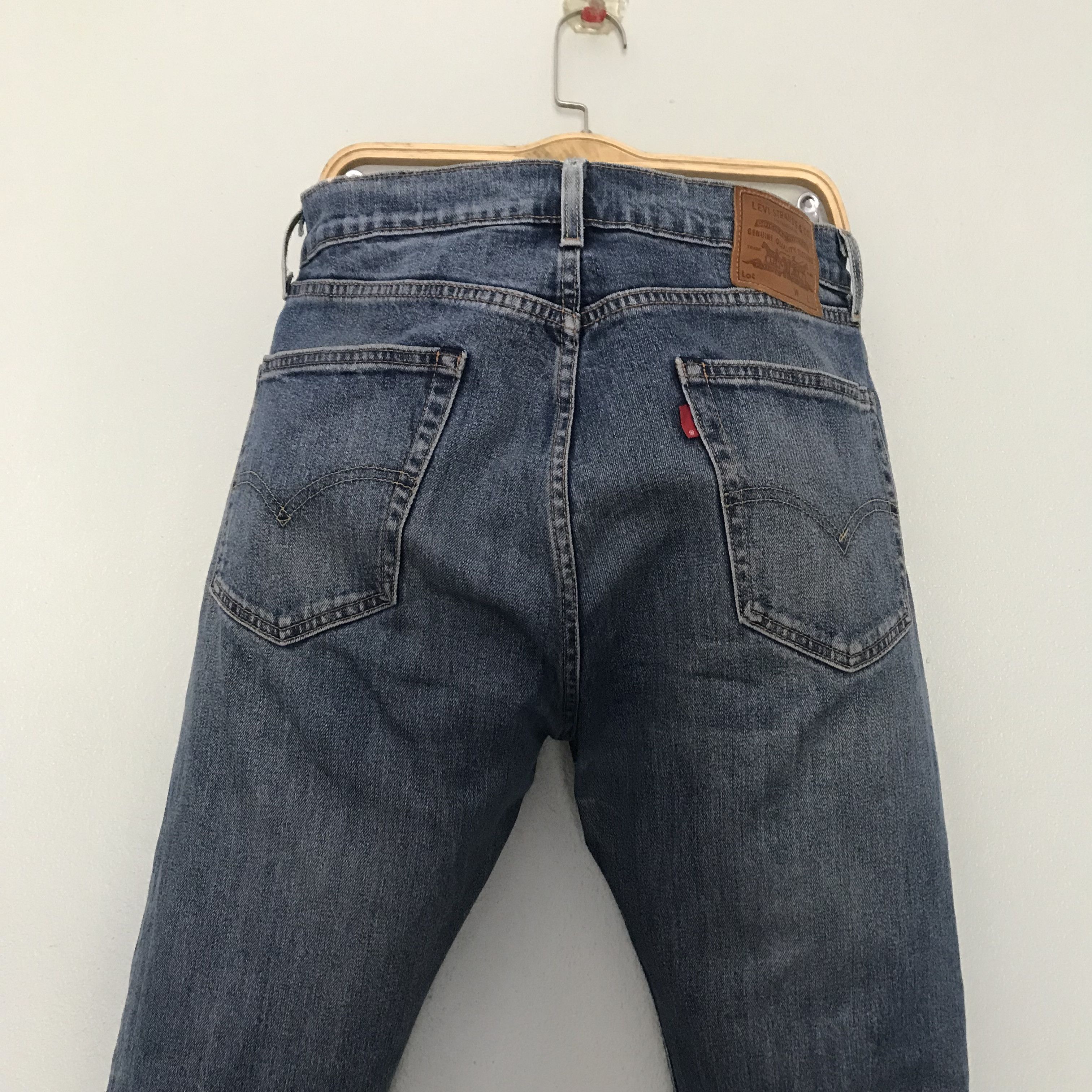 Levi's Vintage Y2K Levi’s 505 Bootcut Straight Leg Faded Jeans Size 33" - 11 Thumbnail