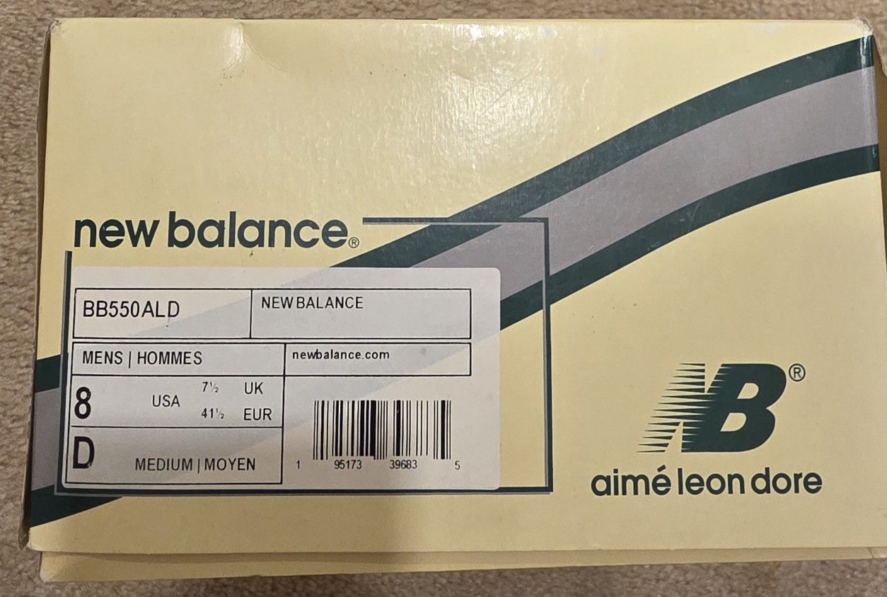 Aime Leon Dore × New Balance New balance 550 Aime Leon dore natural green white cream 8 Size US 8 / EU 41 - 6 Thumbnail