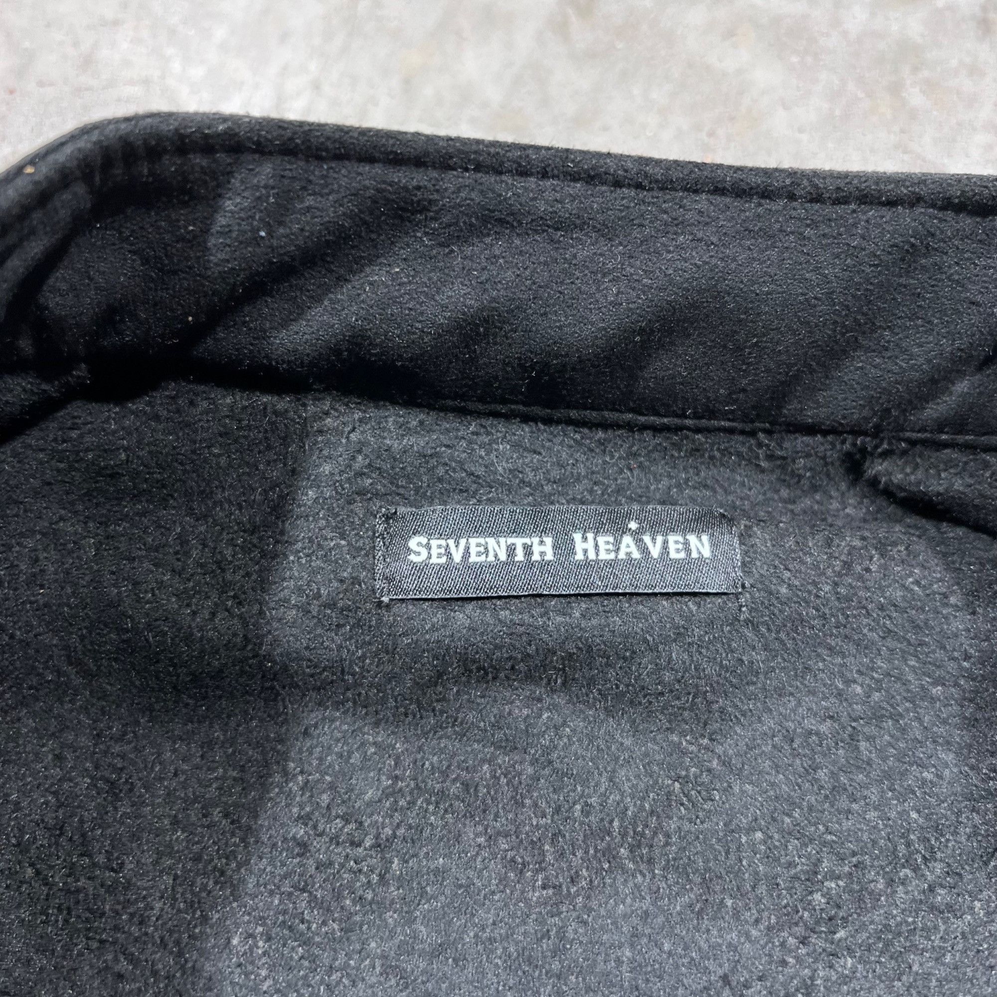 Seventh Heaven NEW 7TH SEVENTH HEAVEN SCAFFOLDING BLACK JACKET SZ SMALL Size US S / EU 44-46 / 1 - 5 Thumbnail