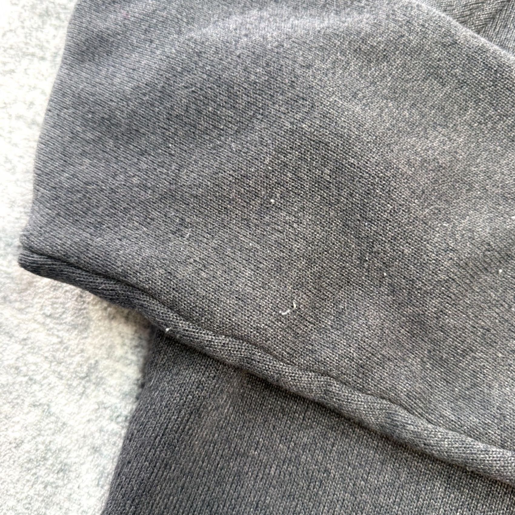 Vineyard Vines Vineyard Vines Shep Shirt Men L Charcoal Gray 1/4 Zip Mock Neck Pullover Sweater Size US L / EU 52-54 / 3 - 3 Thumbnail