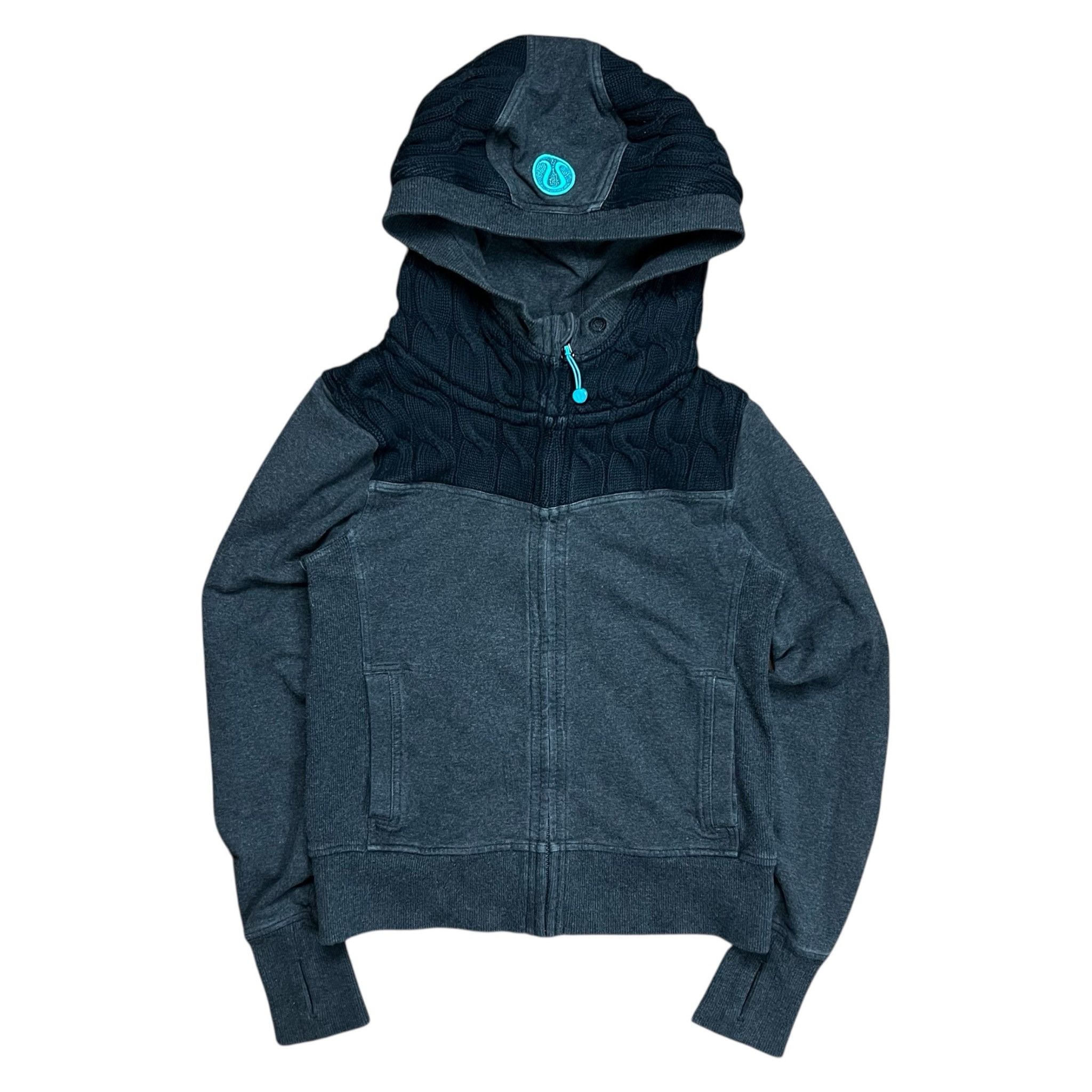 Lululemon Y2K Lululemon Fireside Scuba Cable Knit Full-zip Hoodie Size M / US 6-8 / IT 42-44 - 1 Thumbnail