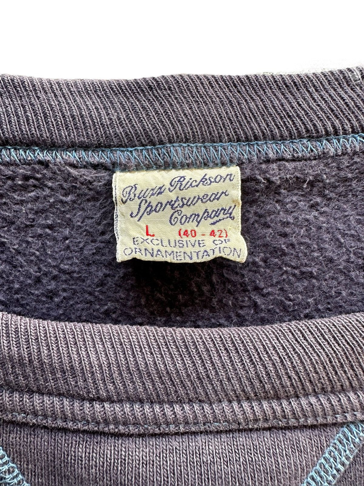 Buzz Rickson's 90's Buzz Rickson's faded sweatshirt Size US L / EU 52-54 / 3 - 5 Thumbnail