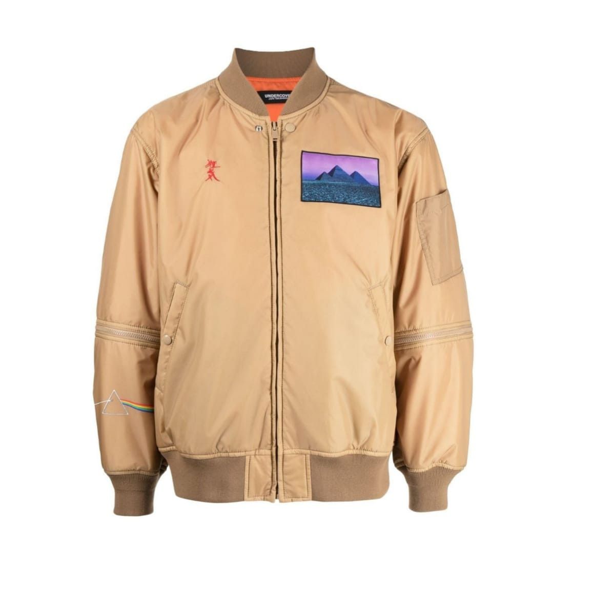 Undercover o1mle0824 Bomber Jacket in Brown Size US L / EU 52-54 / 3 - 1 Thumbnail