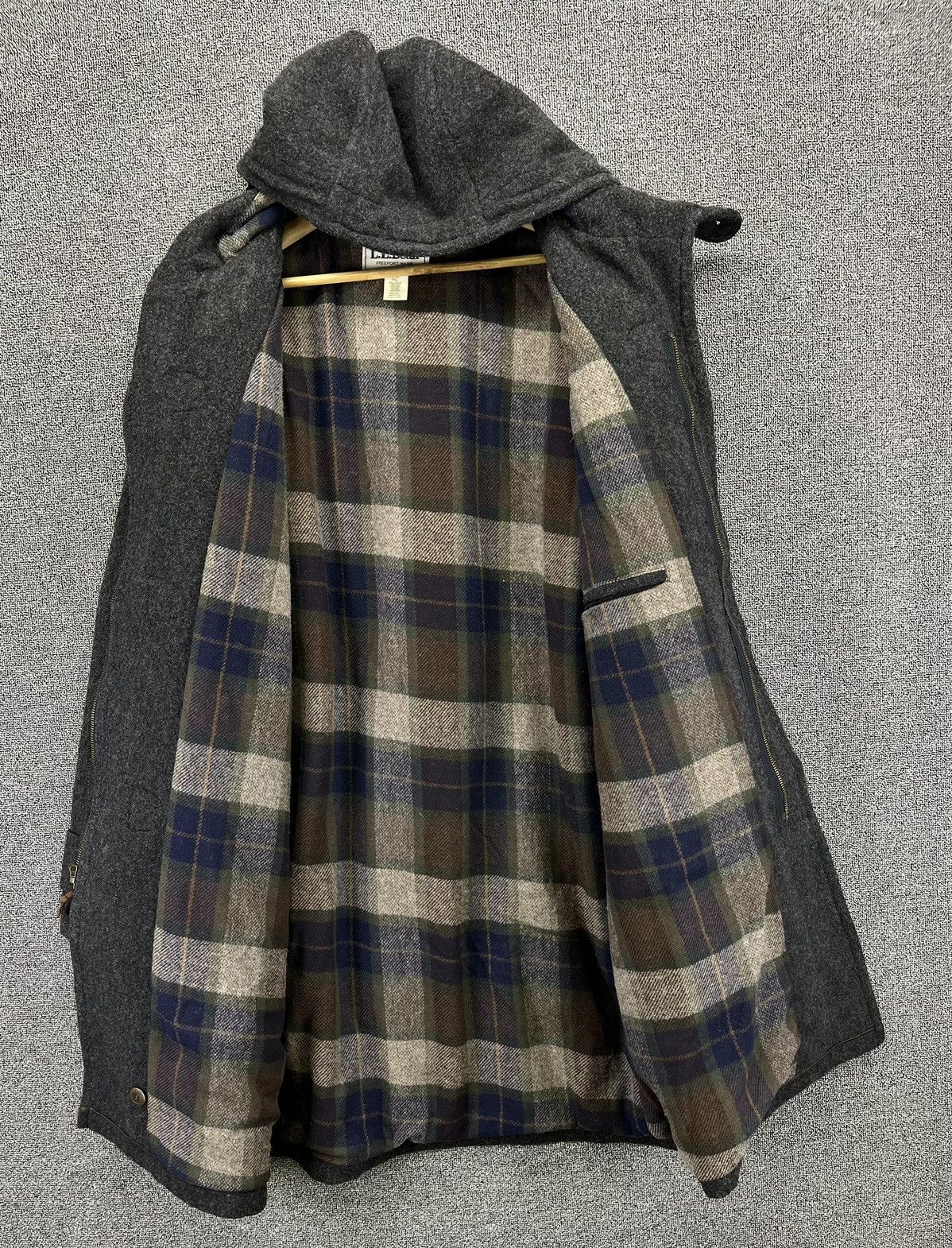 L.L. Bean × Vintage Vintage L.L. Bean Thinsulate Duffle Wool Long Jacket Size US L / EU 52-54 / 3 - 7 Thumbnail