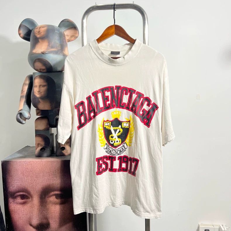Balenciaga Scissors Graphic Short Sleeve - dmc