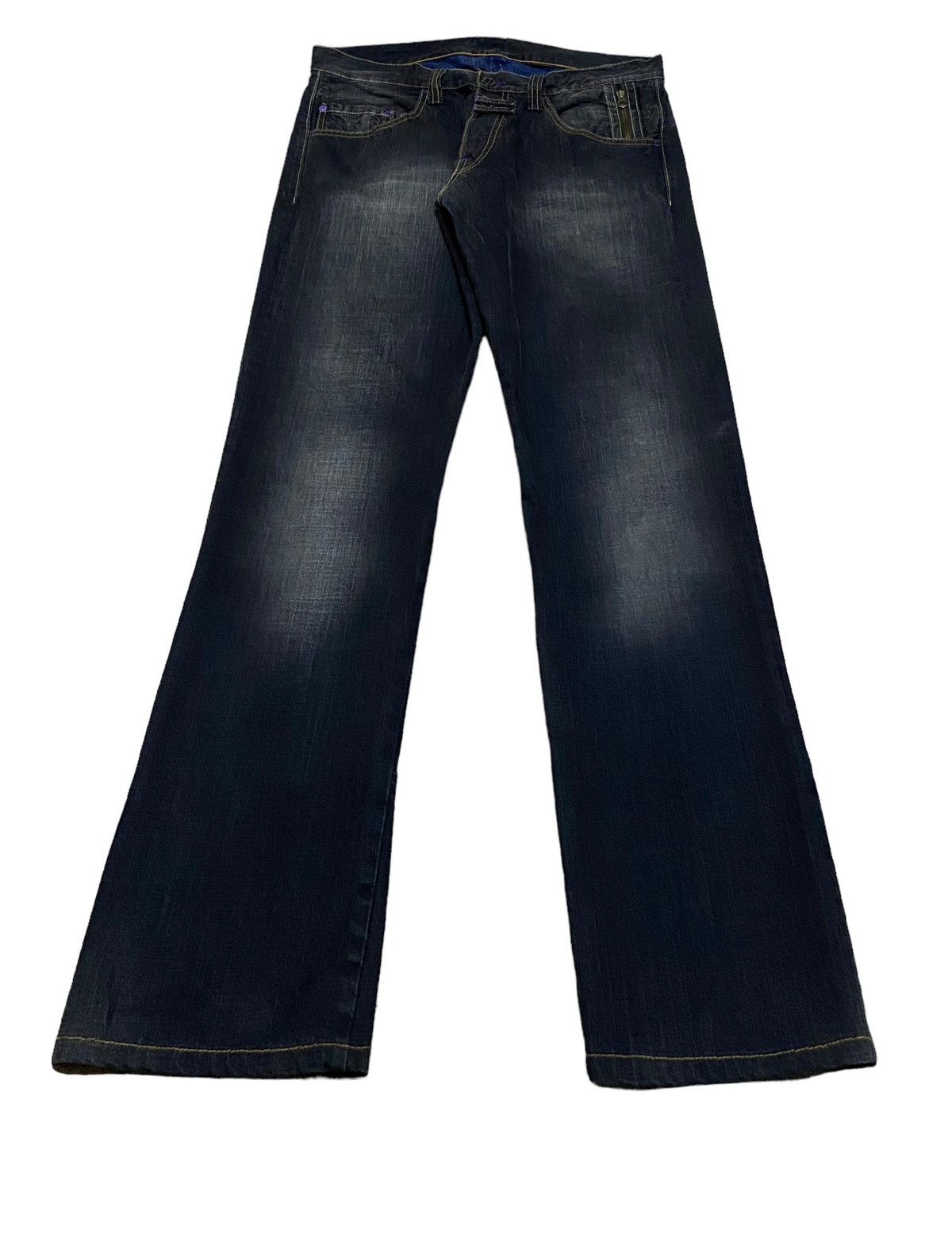 Very Rare Vintage Brand Replay Waxed Jeans 1990s