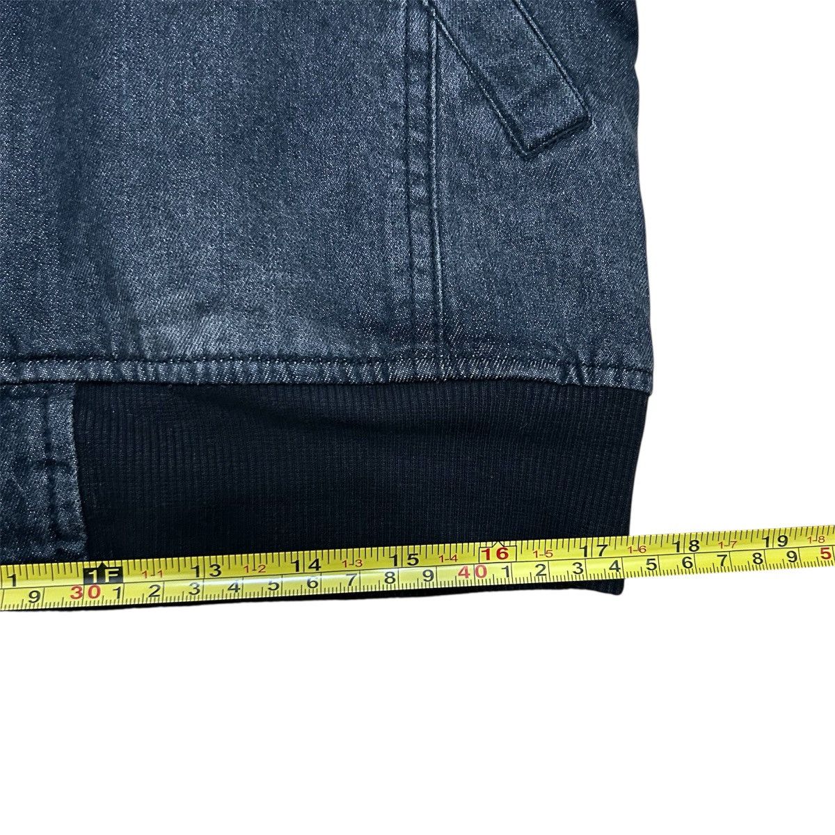 In The Attic Vintage Japanese In The Attic Hybrid Denim Bomber Jacket Size US M / EU 48-50 / 2 - 11 Thumbnail