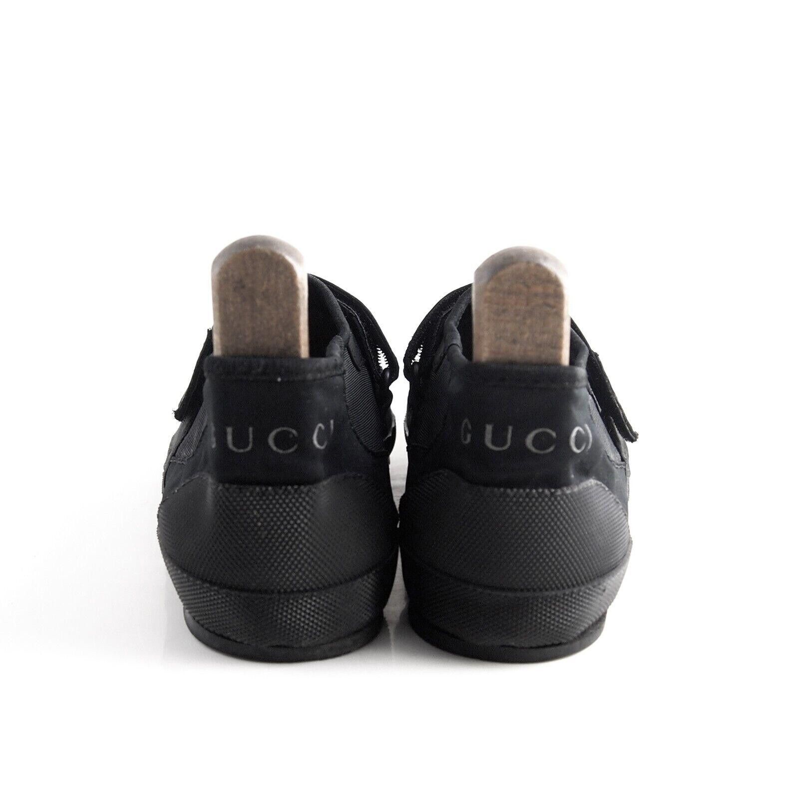 Gucci Gucci Sock Style Sneakers Black Canvas Mens US 12.5 EU 45.5 Size US 12.5 / EU 45-46 - 9 Thumbnail