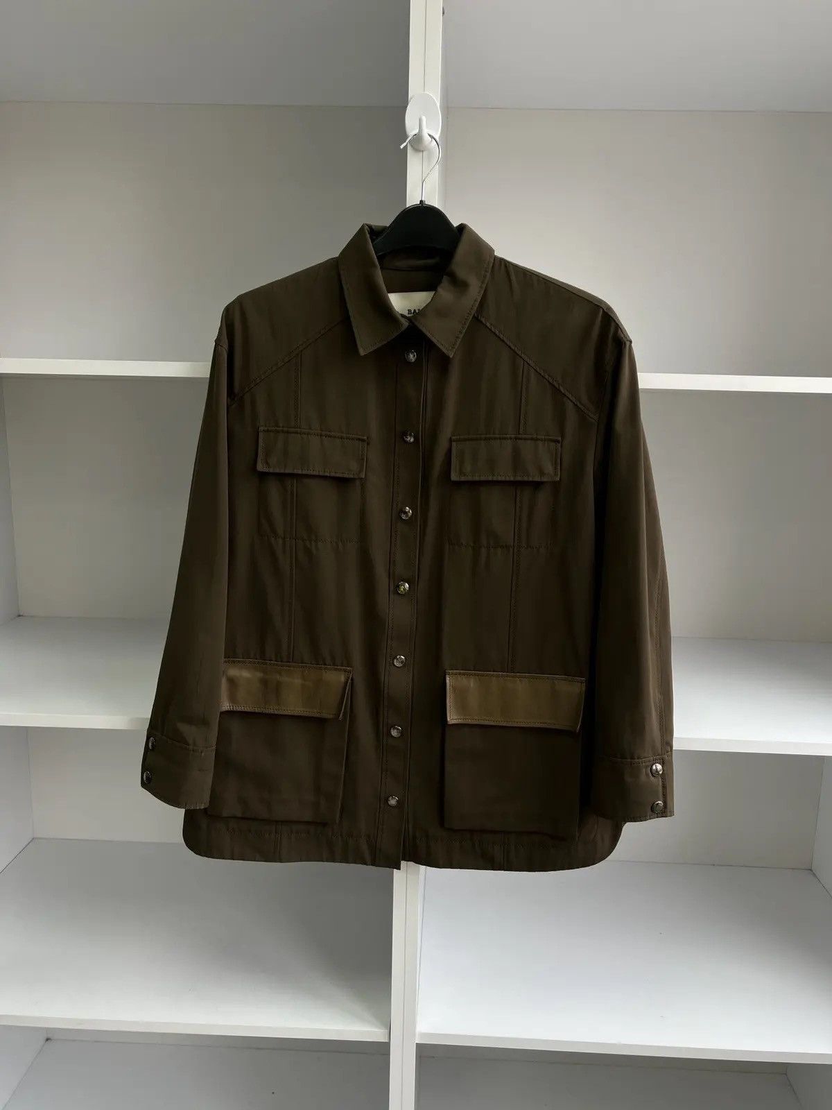 Bally × Vintage Vintage Bally made in Italy Sharks brown jacket Size US M / EU 48-50 / 2 - 3 Thumbnail