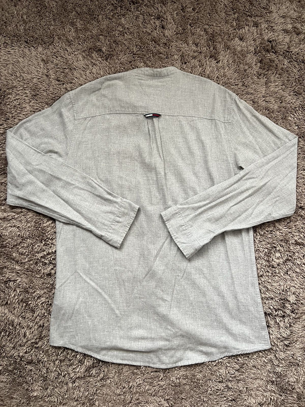 Tommy Jeans Tommy Hilfiger grey Shirt Size US L / EU 52-54 / 3 - 3 Thumbnail