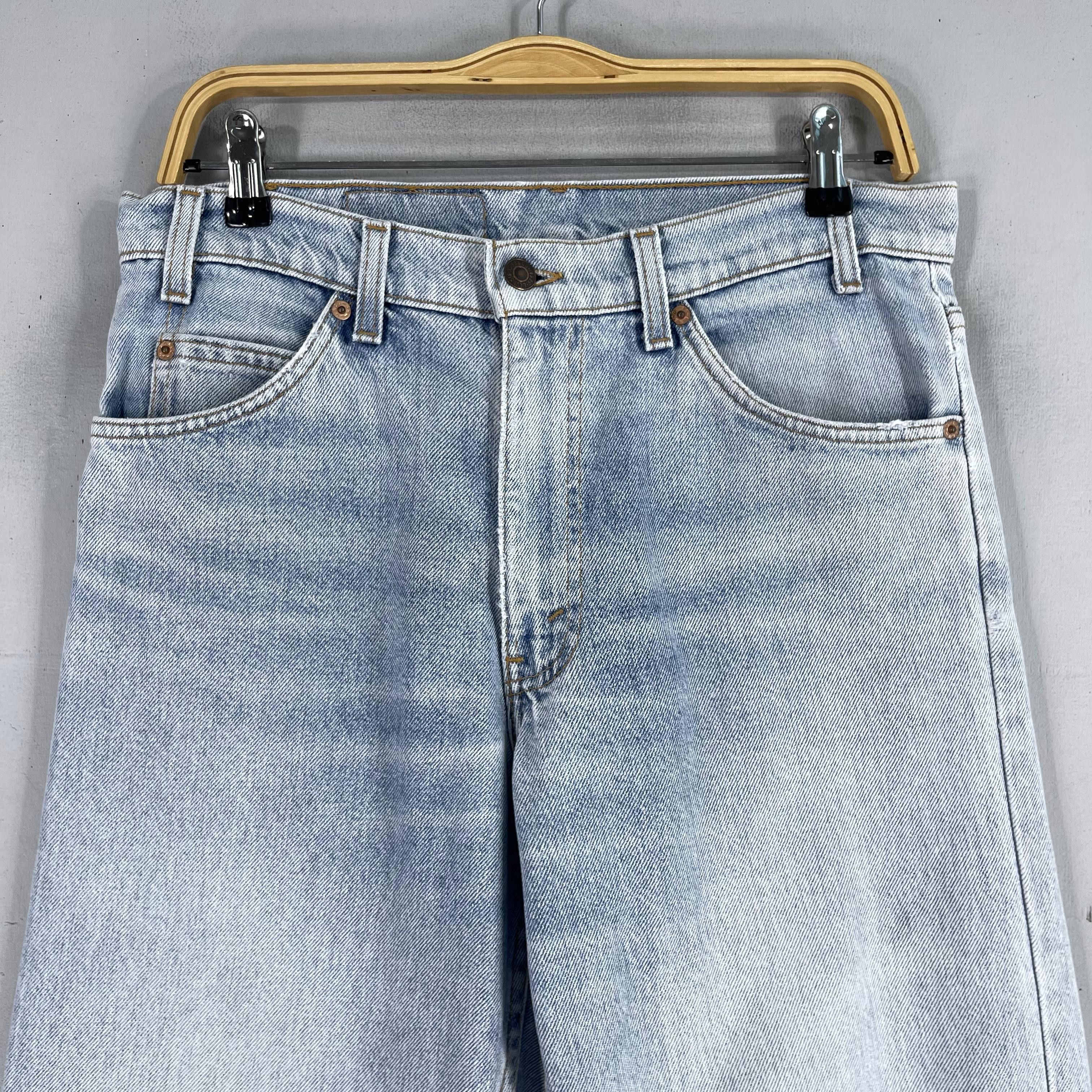 Levi's × Vintage Size 32 Vintage Levis 550 Distressed Knee Ripped Jeans Size 32" / US 10 / IT 46 - 2 Thumbnail
