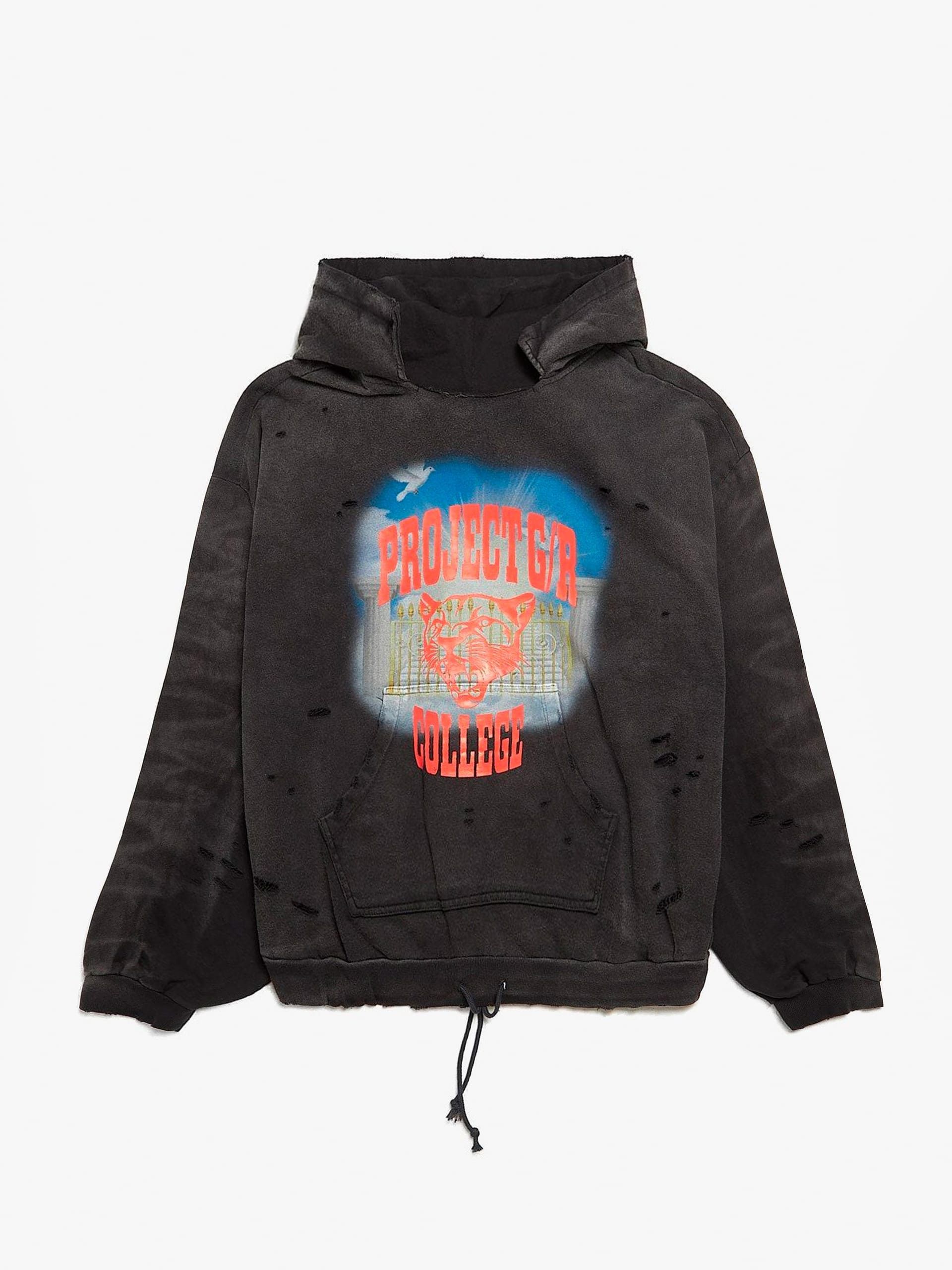 PROJECT G/R Project G/R REWORKED SPORT HOODIE / DIRTY